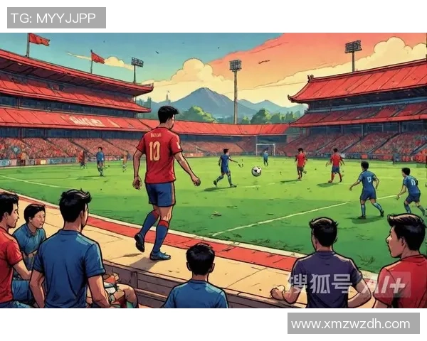 足球球星挥臂展现激情时刻激励全场粉丝燃烧热血信念